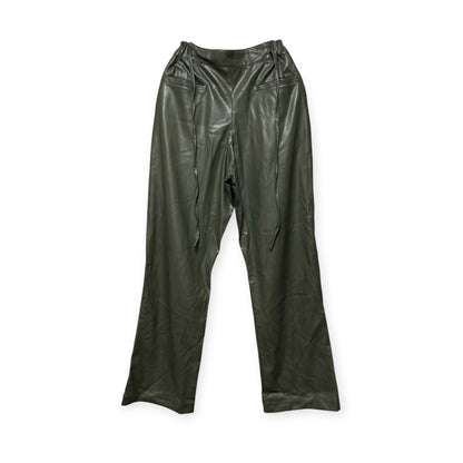 Fake leather pants/khaki[SAMPLE SALE]