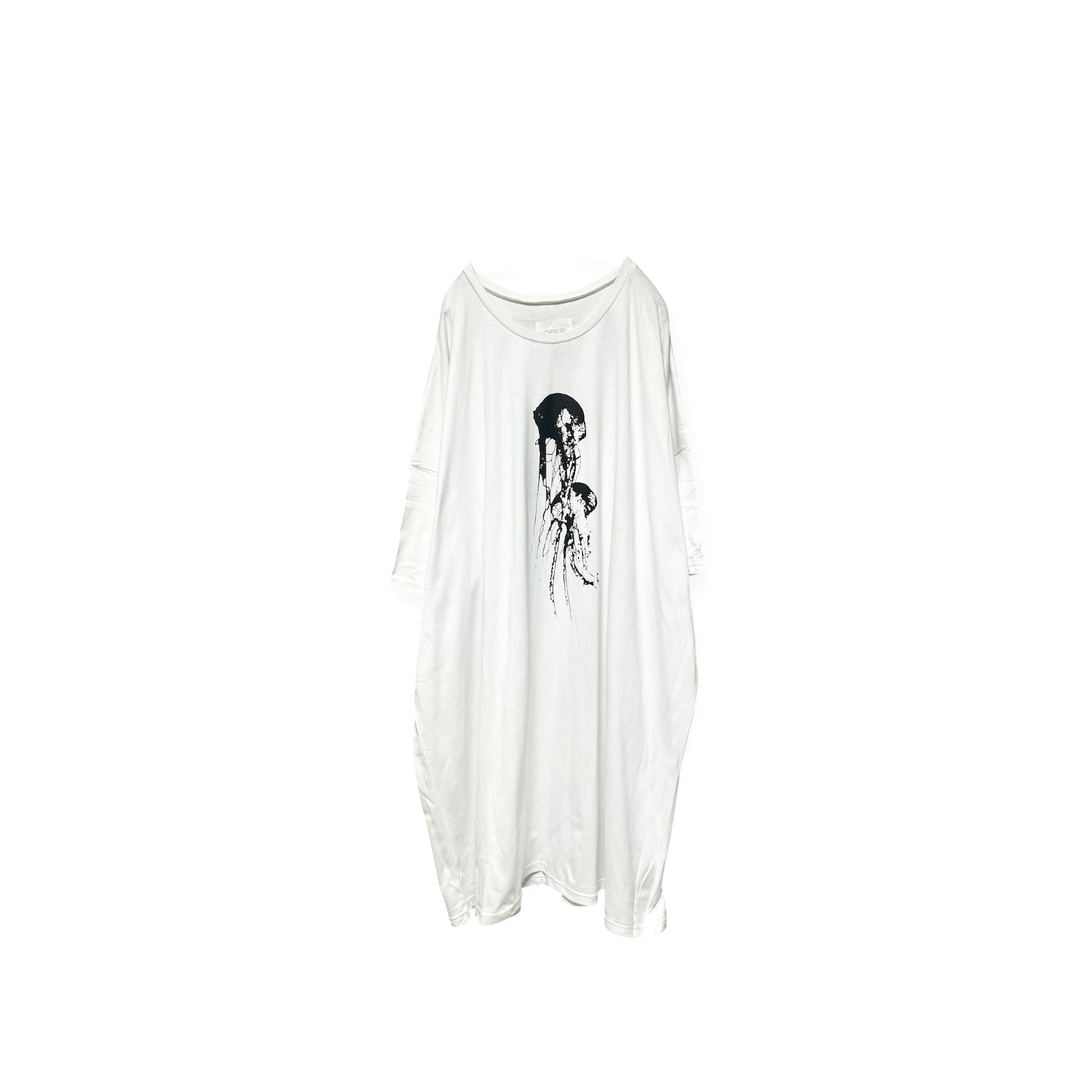 Jellyfish extra over size T-shirt[Dead stock item]