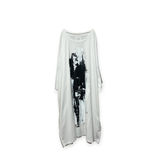 Aggressive paint extra over size T-shirt