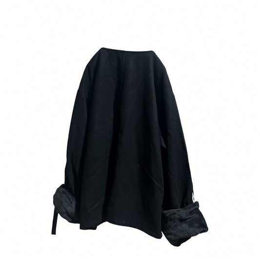 No button boa jacket [SAMPLE SALE]