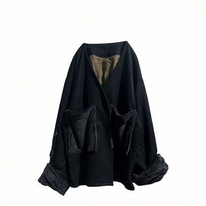 No button boa jacket [SAMPLE SALE]