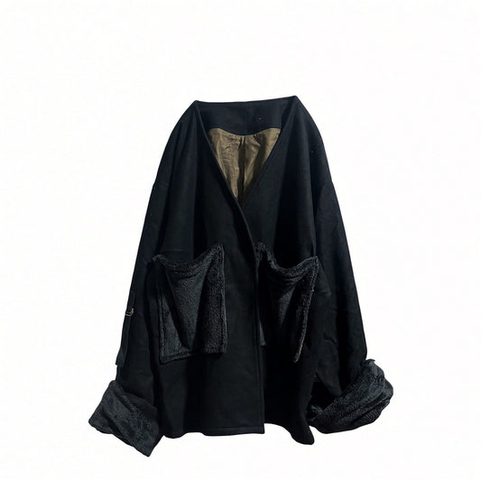 No button boa jacket [SAMPLE SALE]