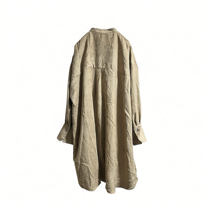 Long suede Shirt [SAMPLE SALE]