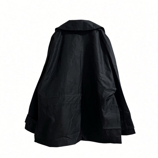 Wide double jacket/Black[SAMPLE SALE]